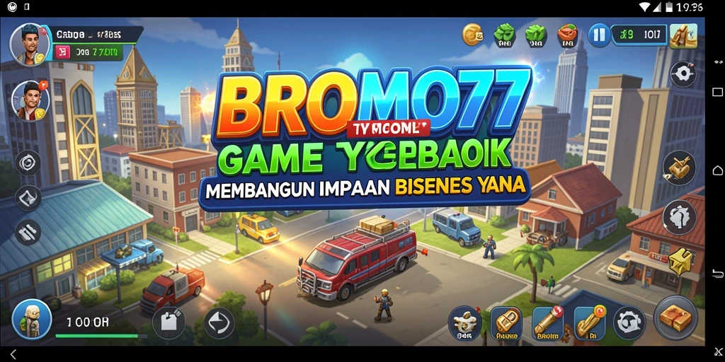 Tampilan gameplay BROMO77 yang menantang dan seru.