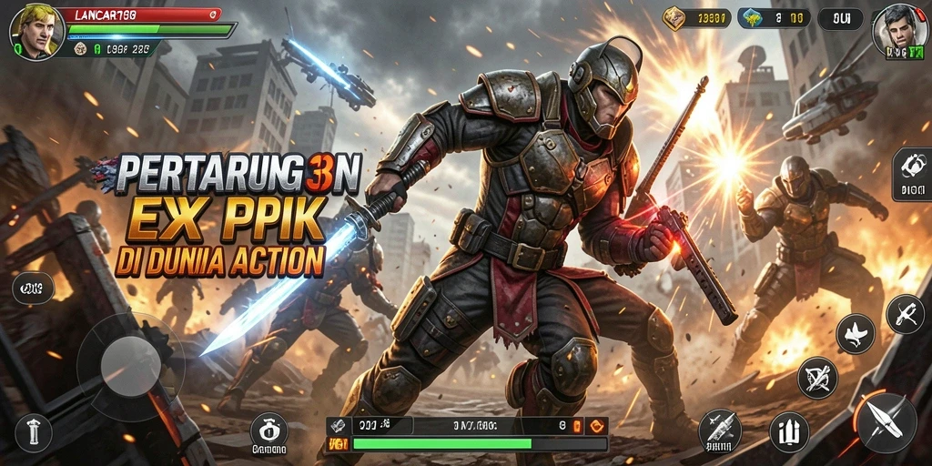Screenshot menampilkan pertarungan intens di LANCAR138 dengan aksi mendebarkan.