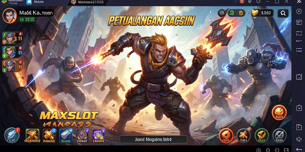 Tangkapan layar menunjukkan gameplay seru dari <strong>MAXSLOT</strong> dengan aksi cepat dan grafis memukau.