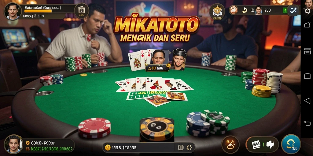 Tampilan gameplay seru di MIKATOTO dengan pemain aktif.
