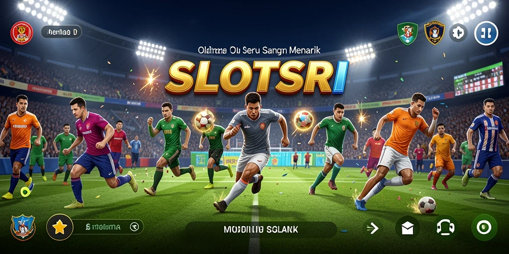 Tampilan gameplay SLOTSRI yang menegangkan dan menyenangkan.