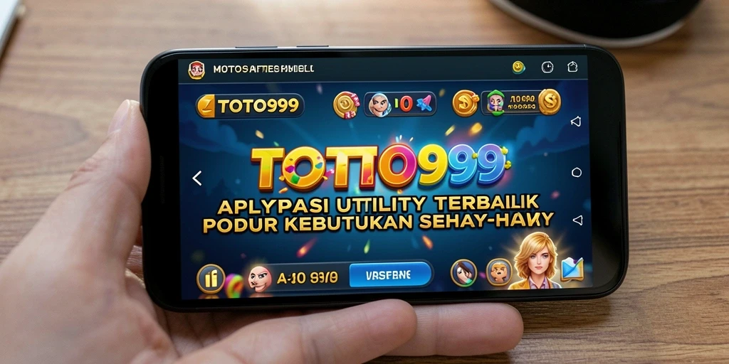 Tampilan antarmuka utama TOTO99 yang menarik dan informatif.